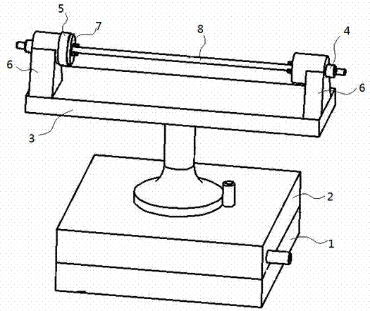 An X-ray fine-gauge steel wire residual stress detection and clamping device