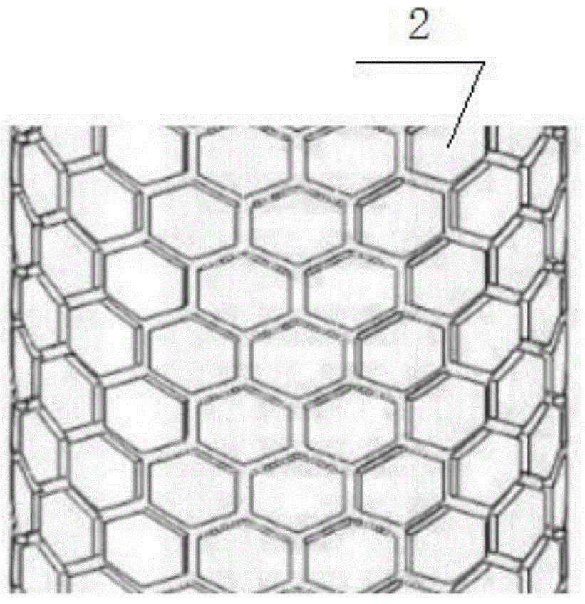 Lubricating and sealing method of hexagonal bionic texture of reciprocating column casing structure