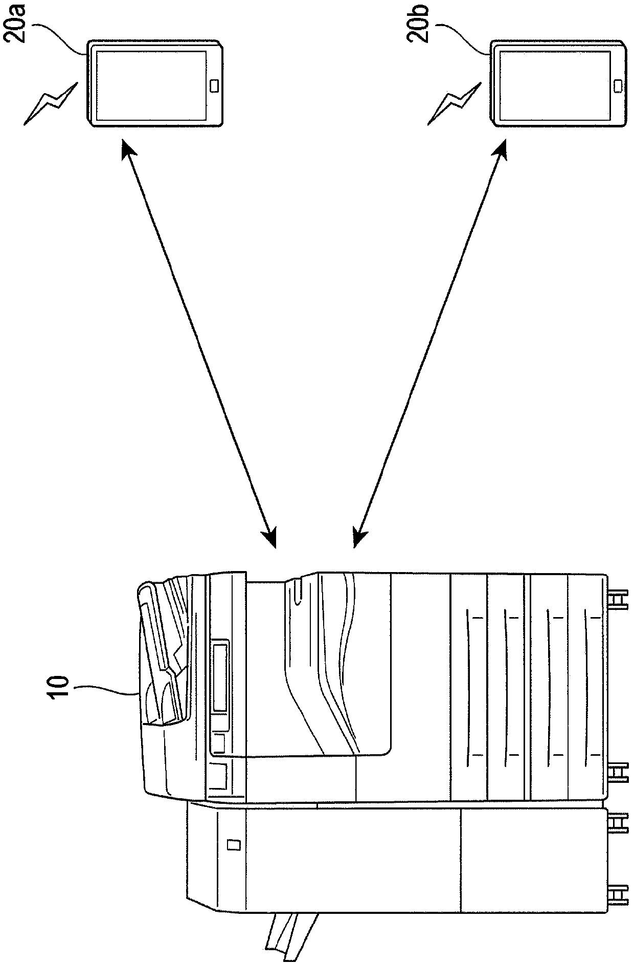 Printing device and printing method