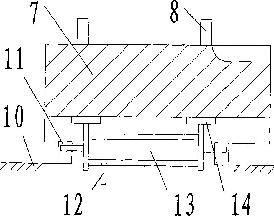 Device special for airplane launch