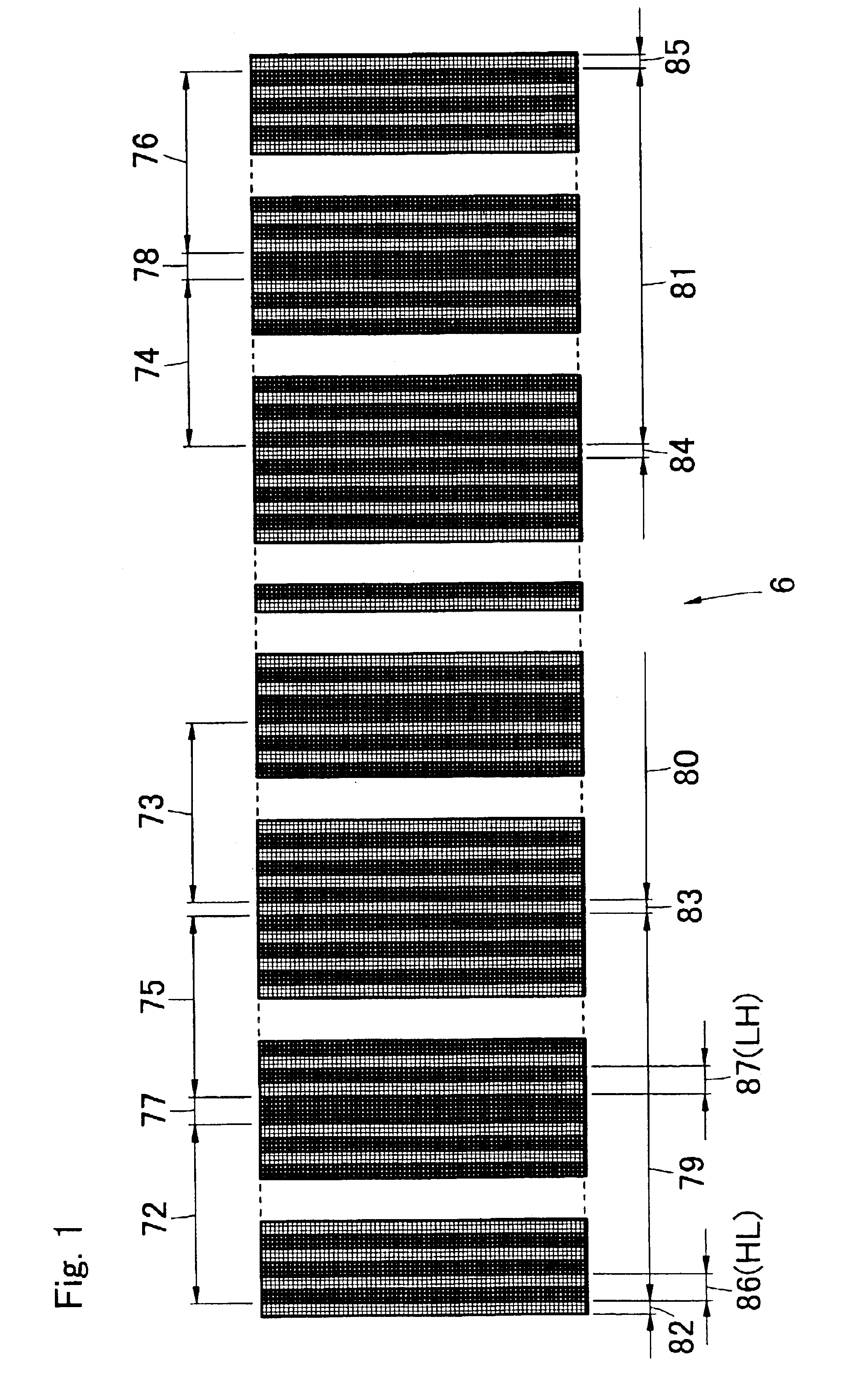 Multilayered optical thin-film filter, method of designing the same and filter module utilizing the same