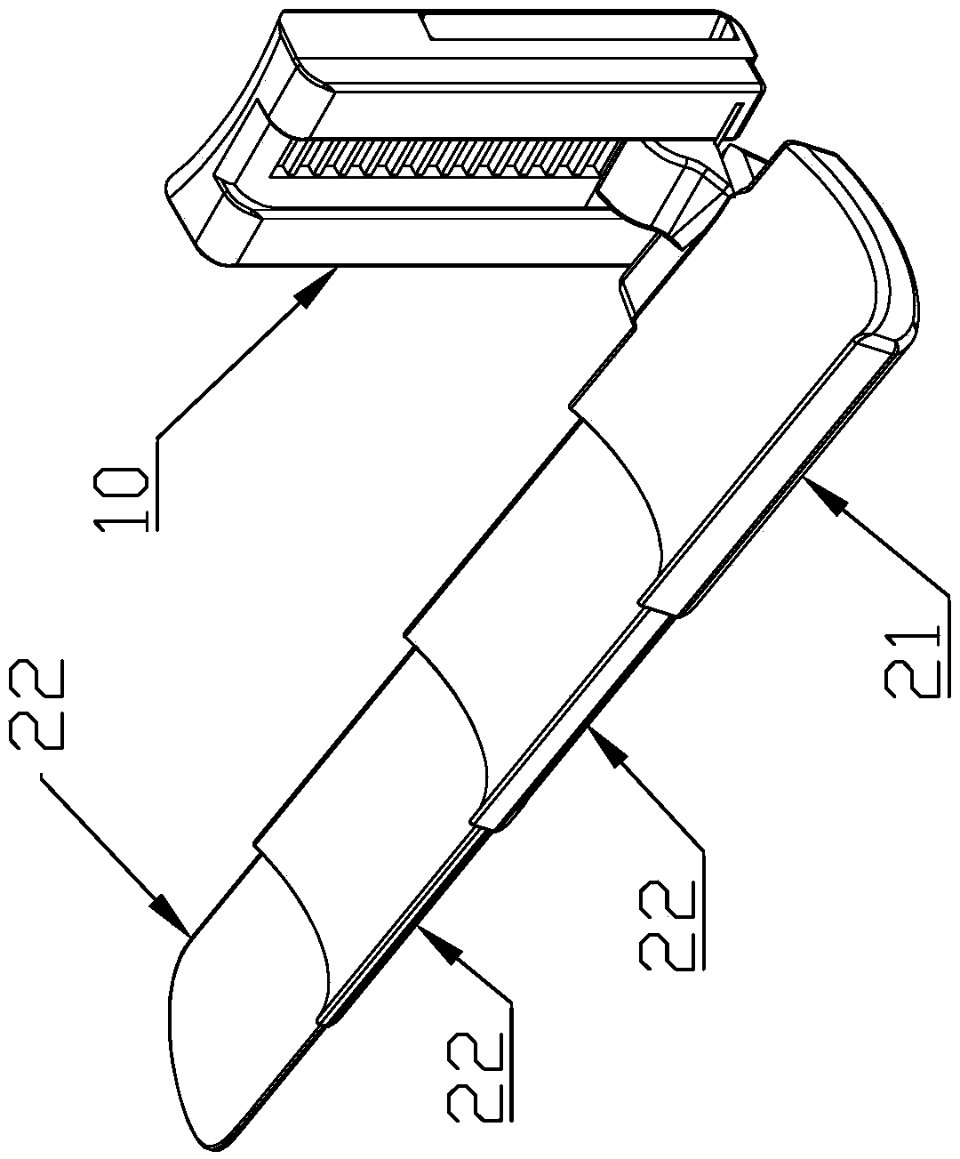 Elbow and forearm supporting device for shoulder joint subluxation rehabilitation