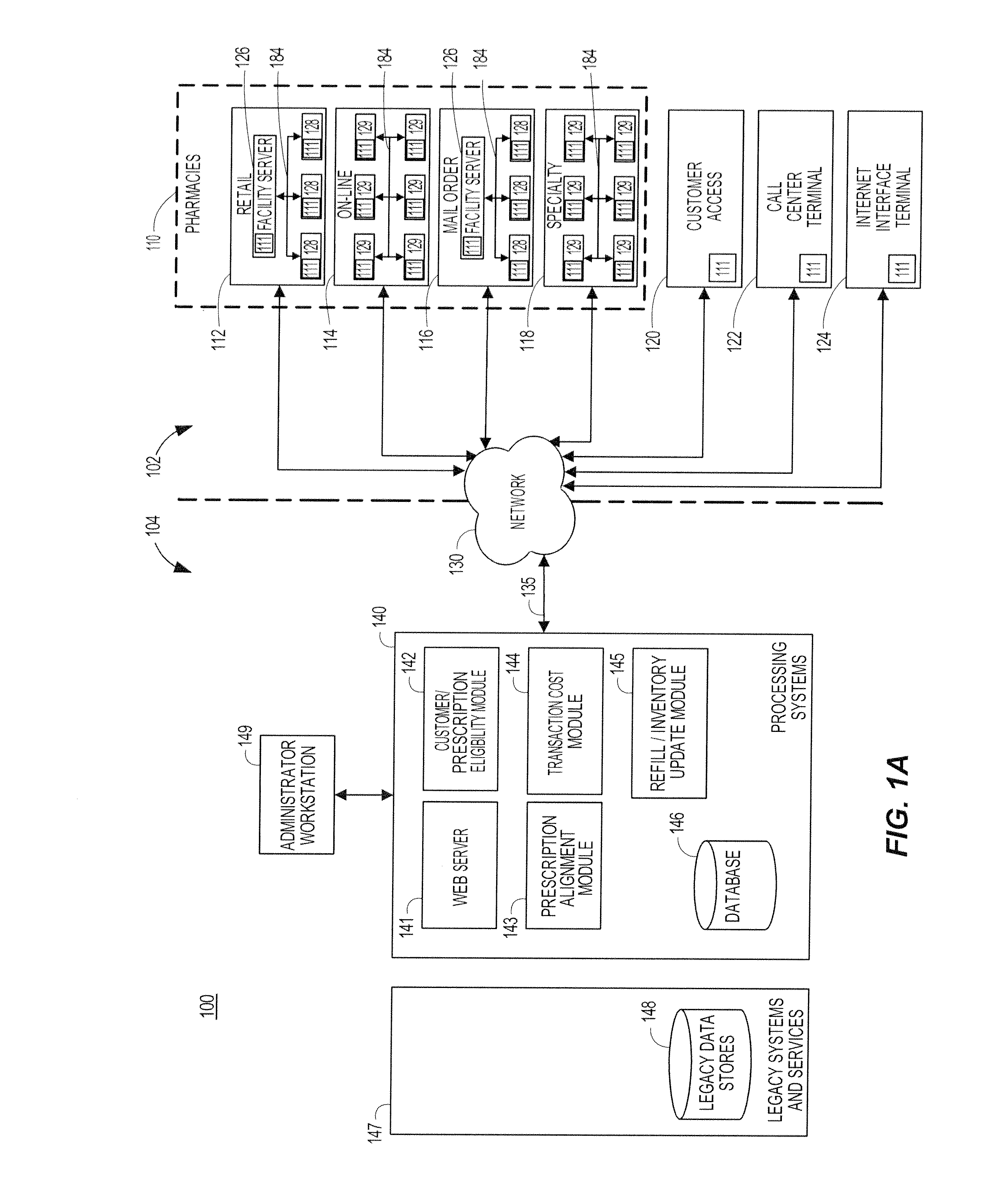 System and method for facilitating patient compliance with prescription medication regimen