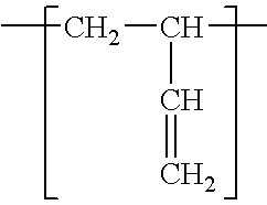 Hydrogenated vinyl-polybutadienes