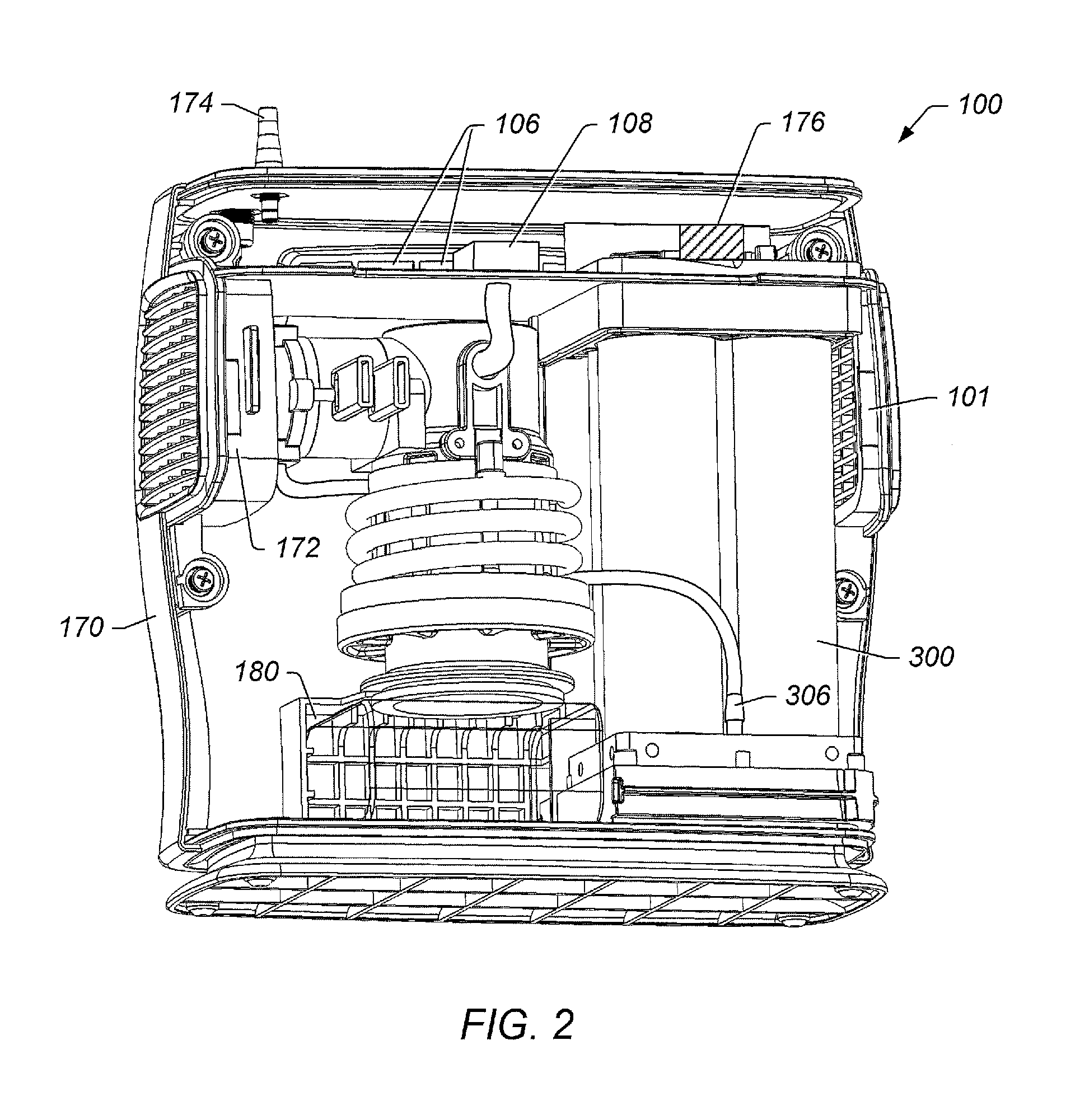 Power management systems and methods for use in an oxygen concentrator