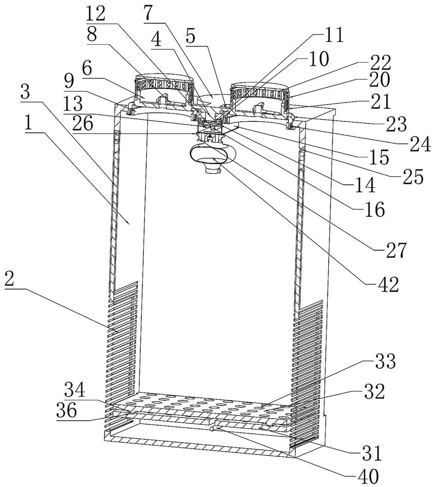 An intelligent detection and fire protection device for electrical equipment