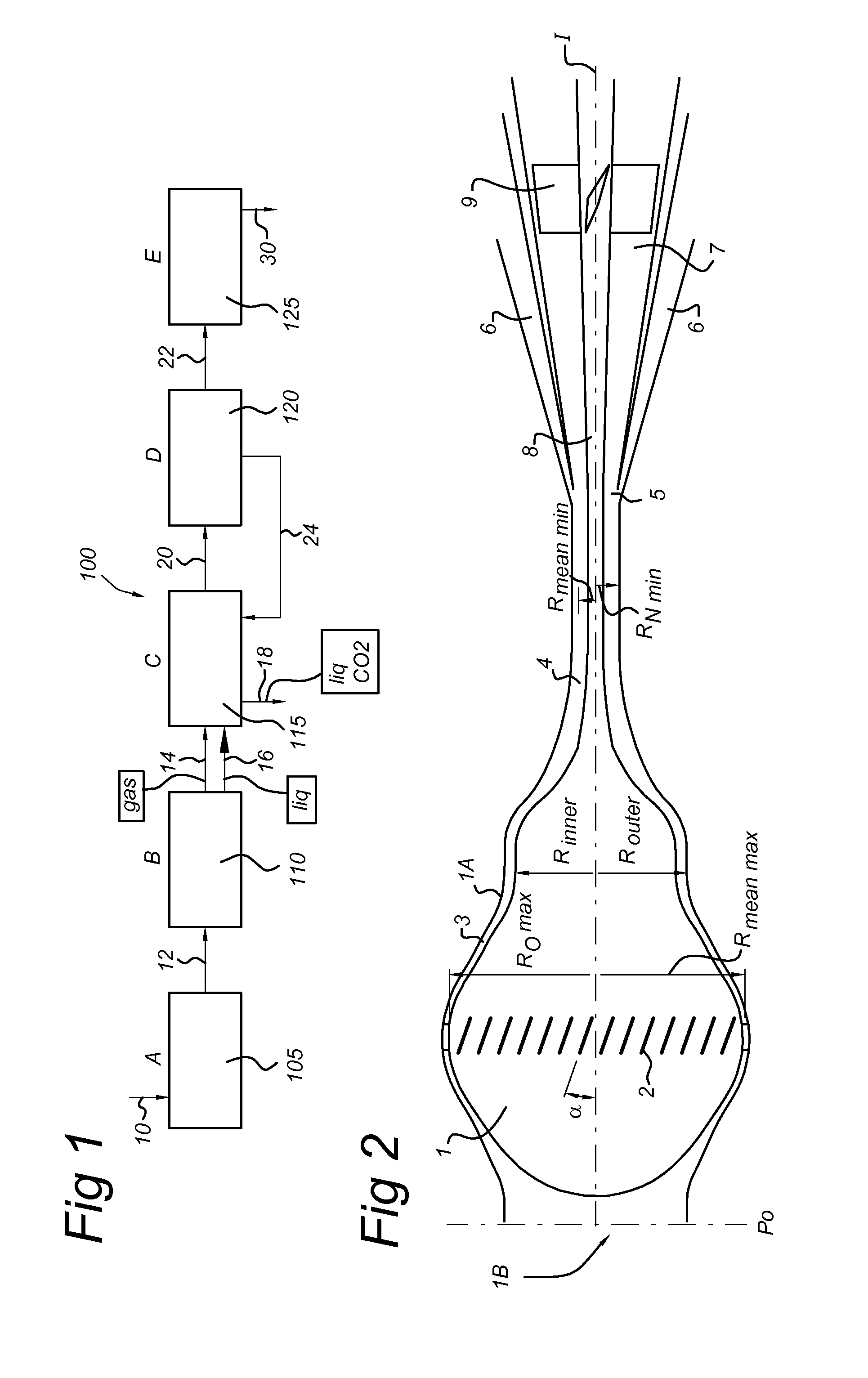 Refining system and method for refining a feed gas stream