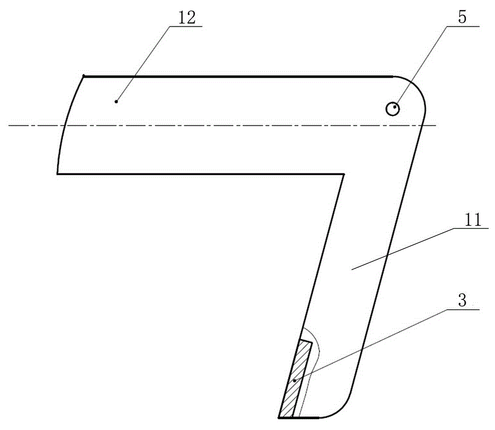 Lifting hook with gravity lever type anti-unhooking device