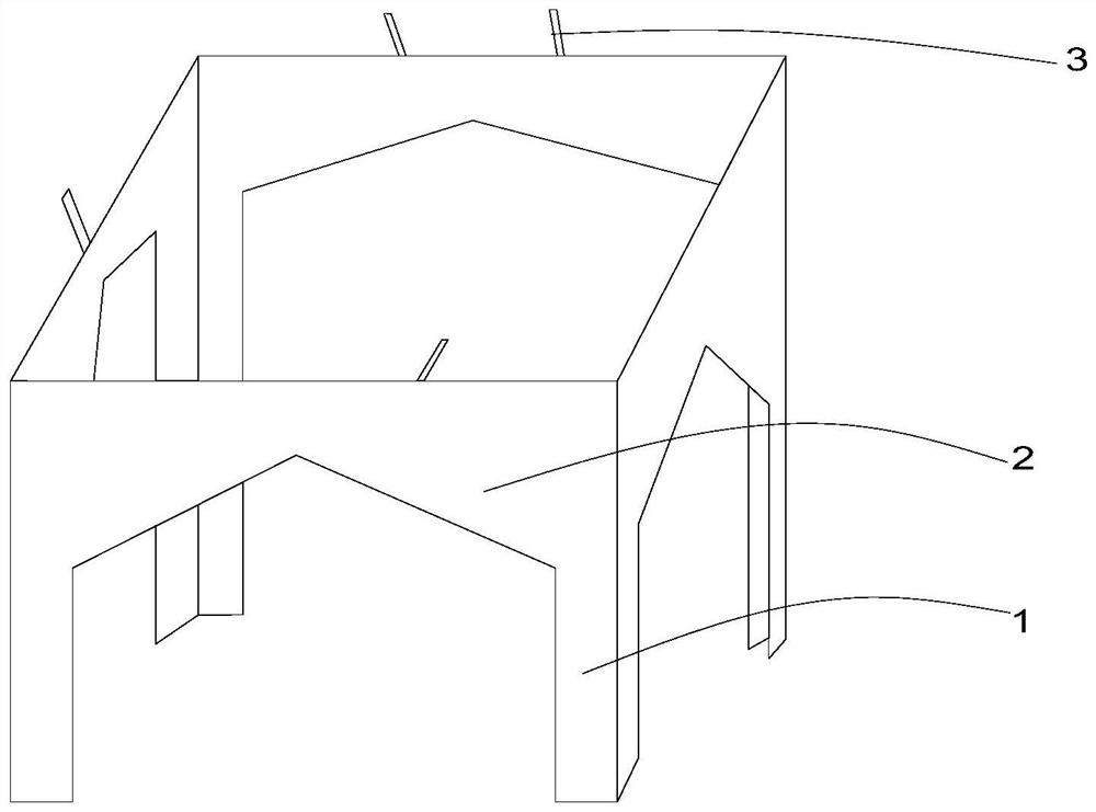 Support generation method of 3D printed denture bracket