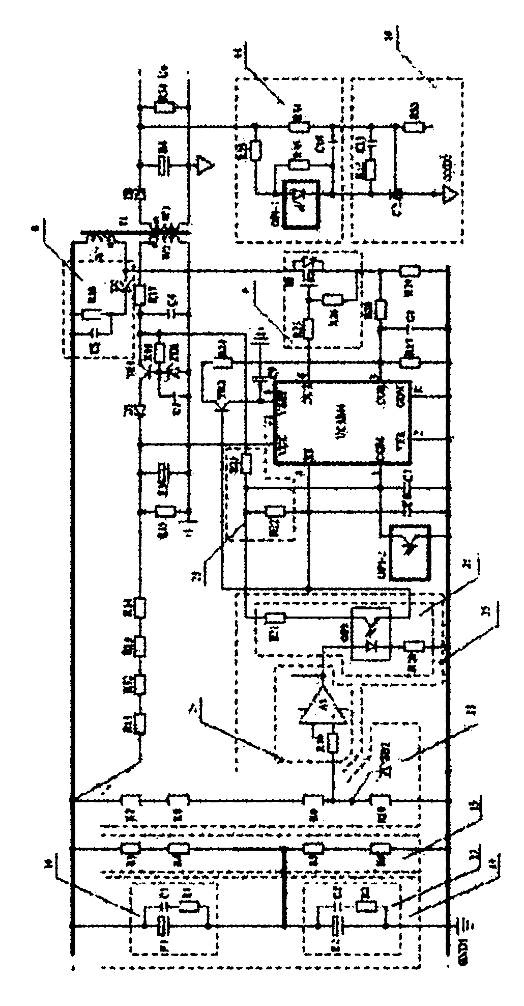 Switching power supply with single-stage high wide input voltage