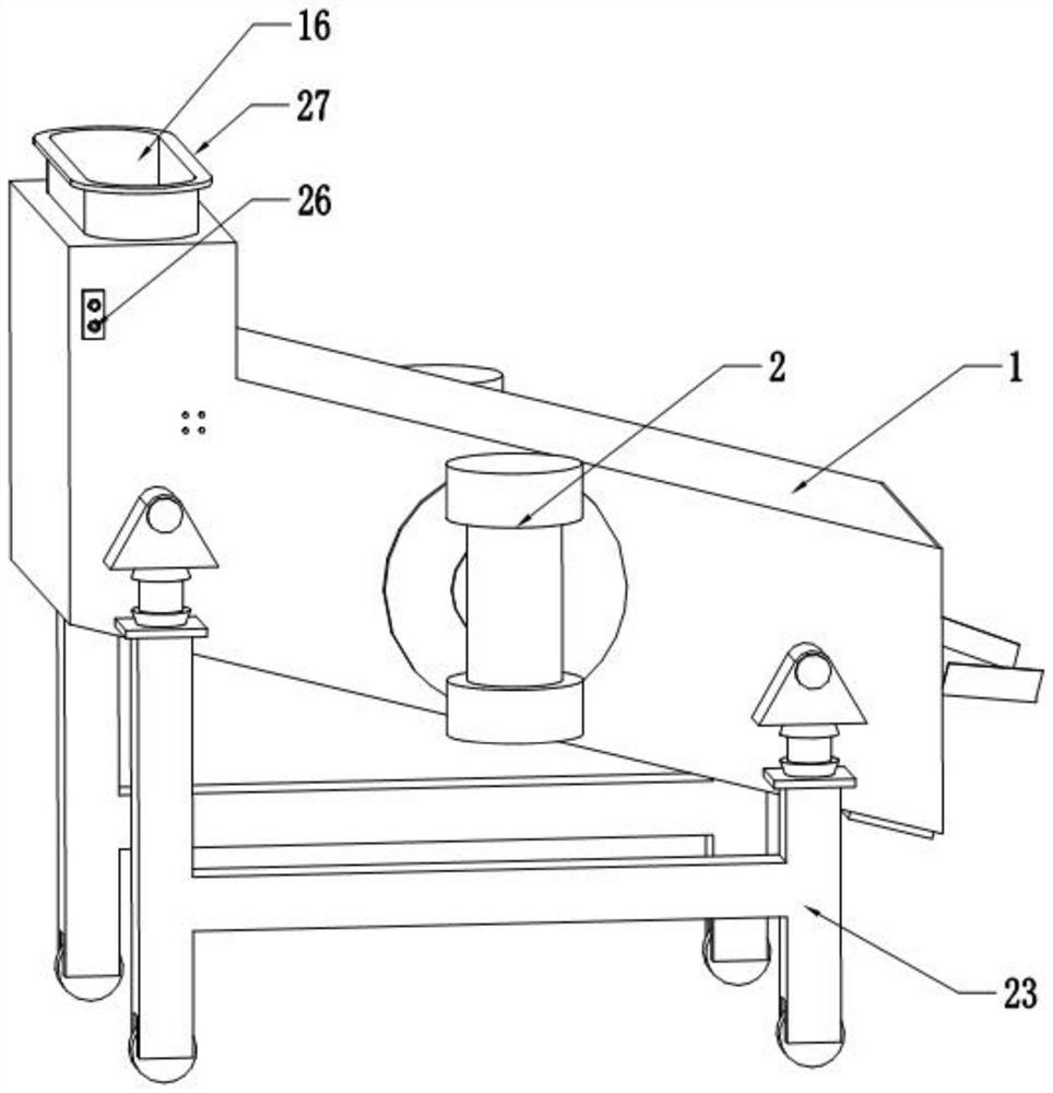 Efficient and rapid grain screening device