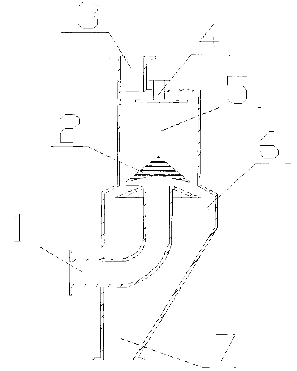 CO2 capture device of internal combustion engine