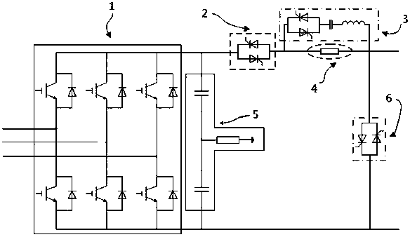 A DC fault self-clearing circuit for two-level voltage source converter