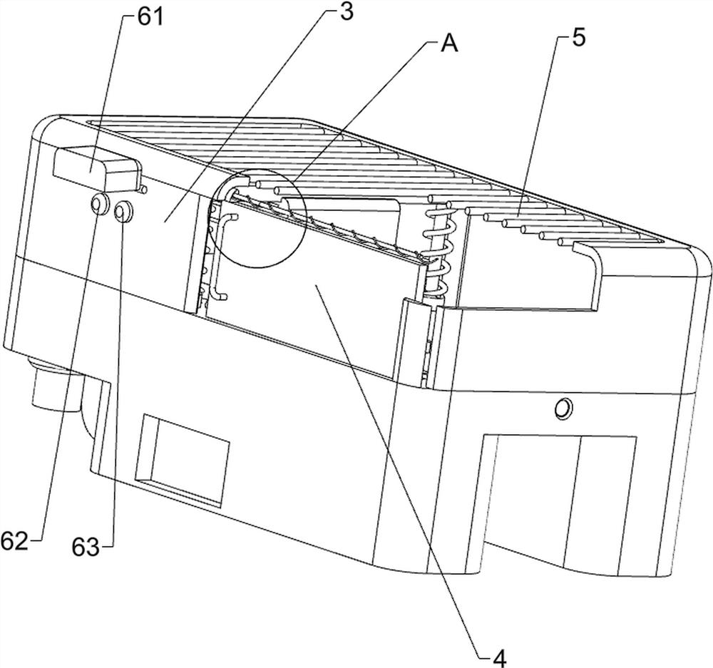 Circuit board printing fixing device