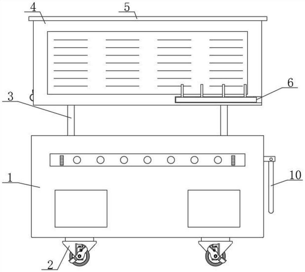 Financial computerization simulation teaching aid and use method thereof