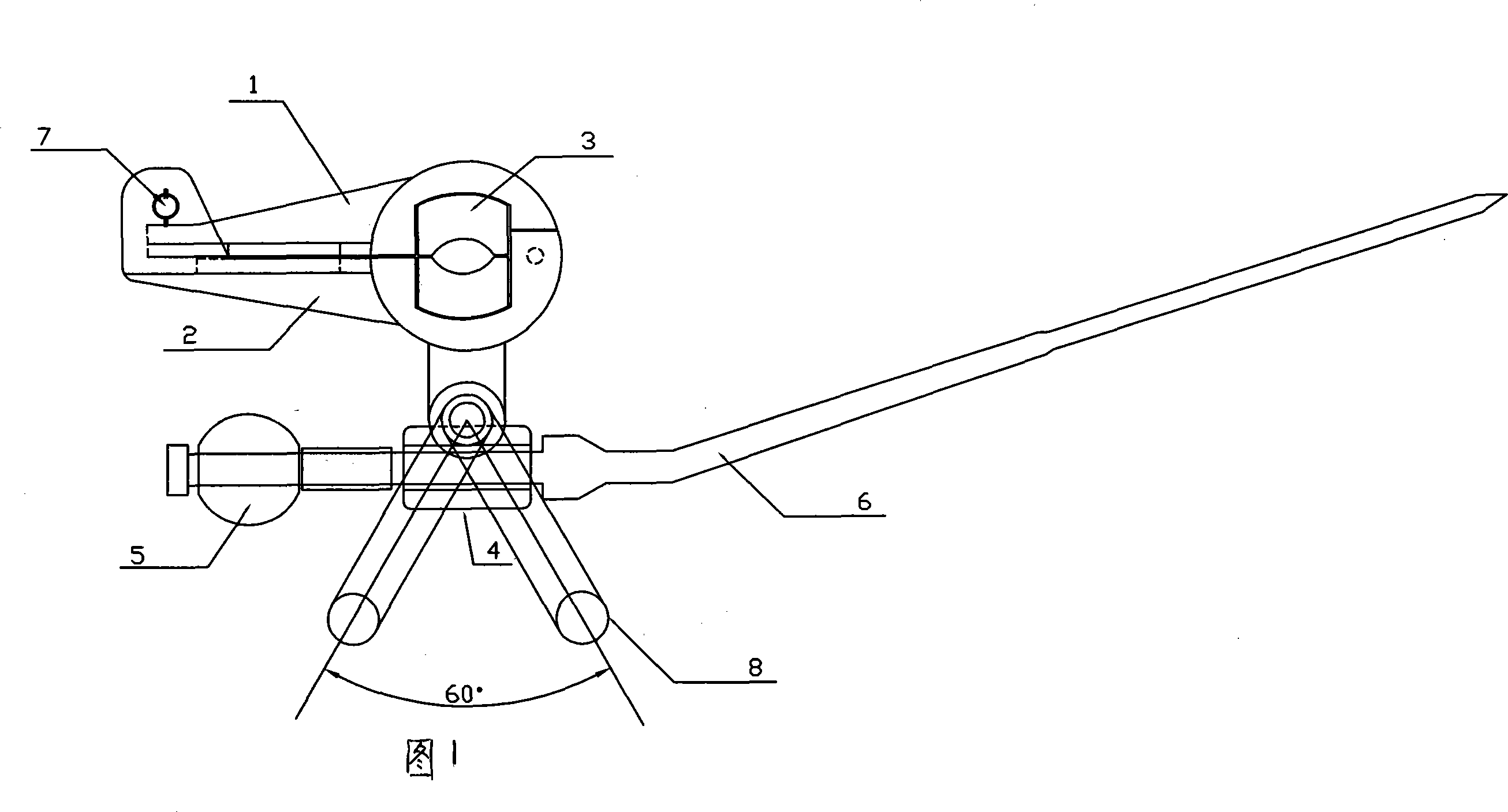 Transmission-line damping lightning arrester against winding shock