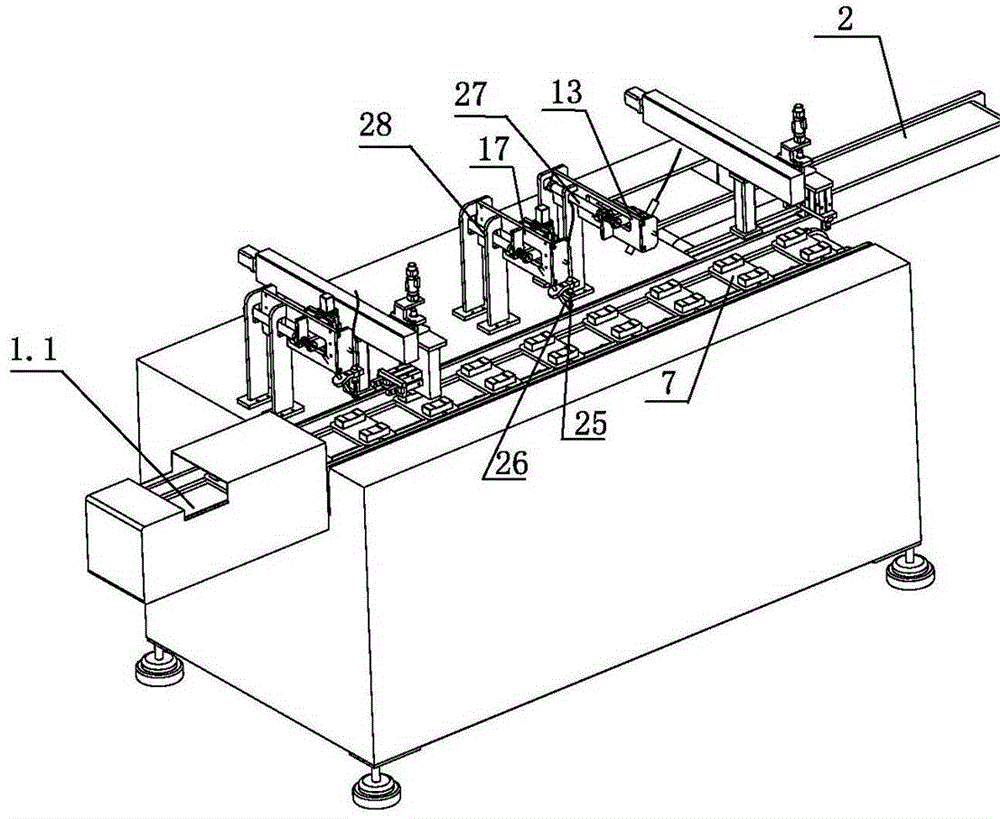 Automatic double-faced cleaning device for magnetic element