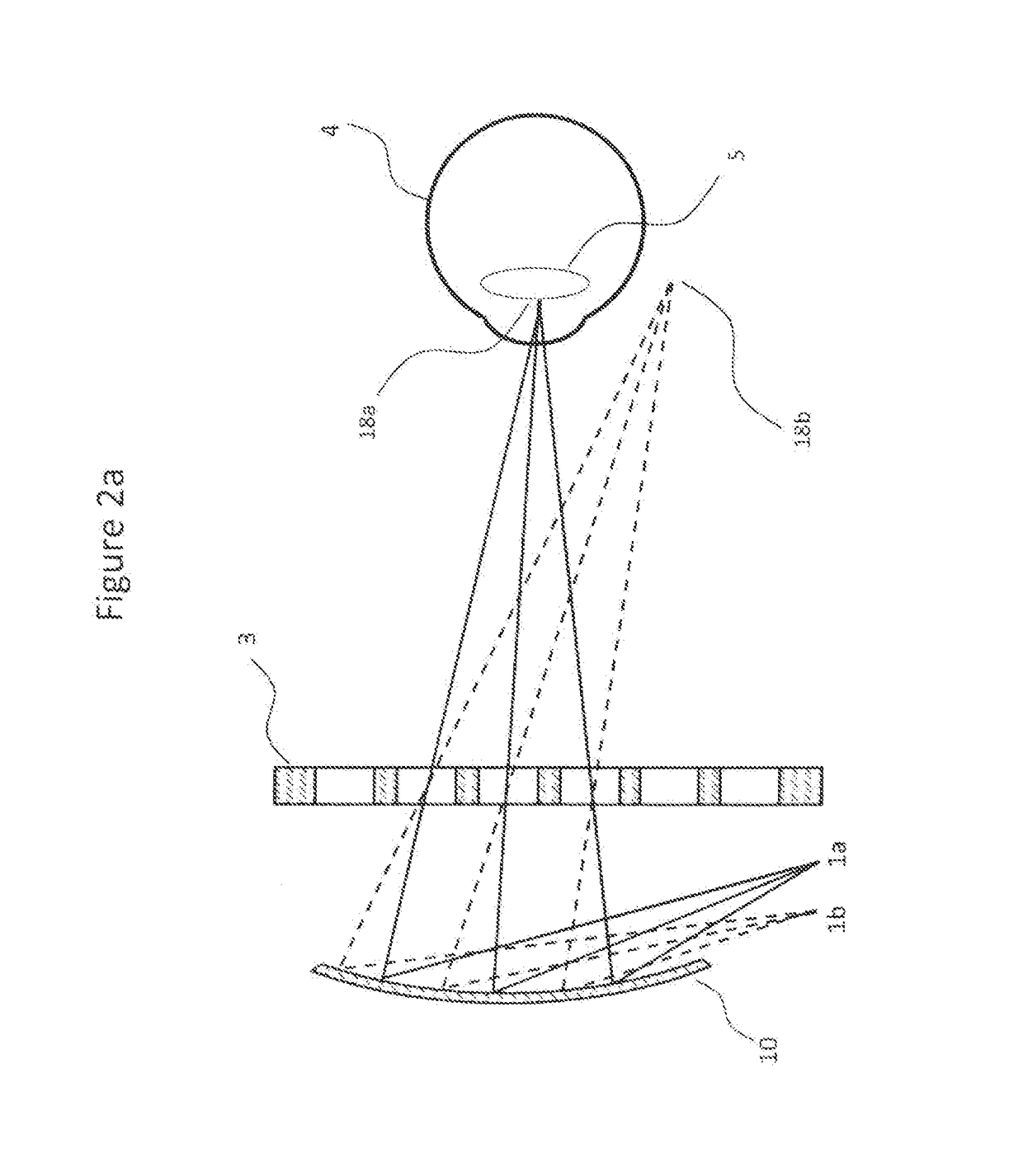 Head mounted display with directional panel illumination unit
