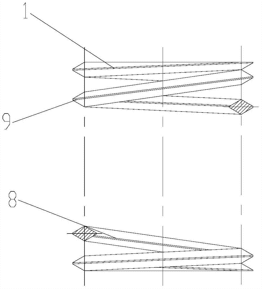 Cylinder screw mounting structure and compressor