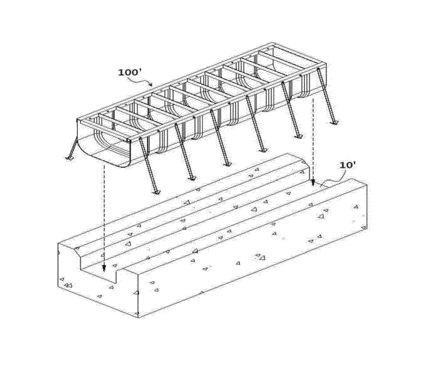 Prefabricated drain structure