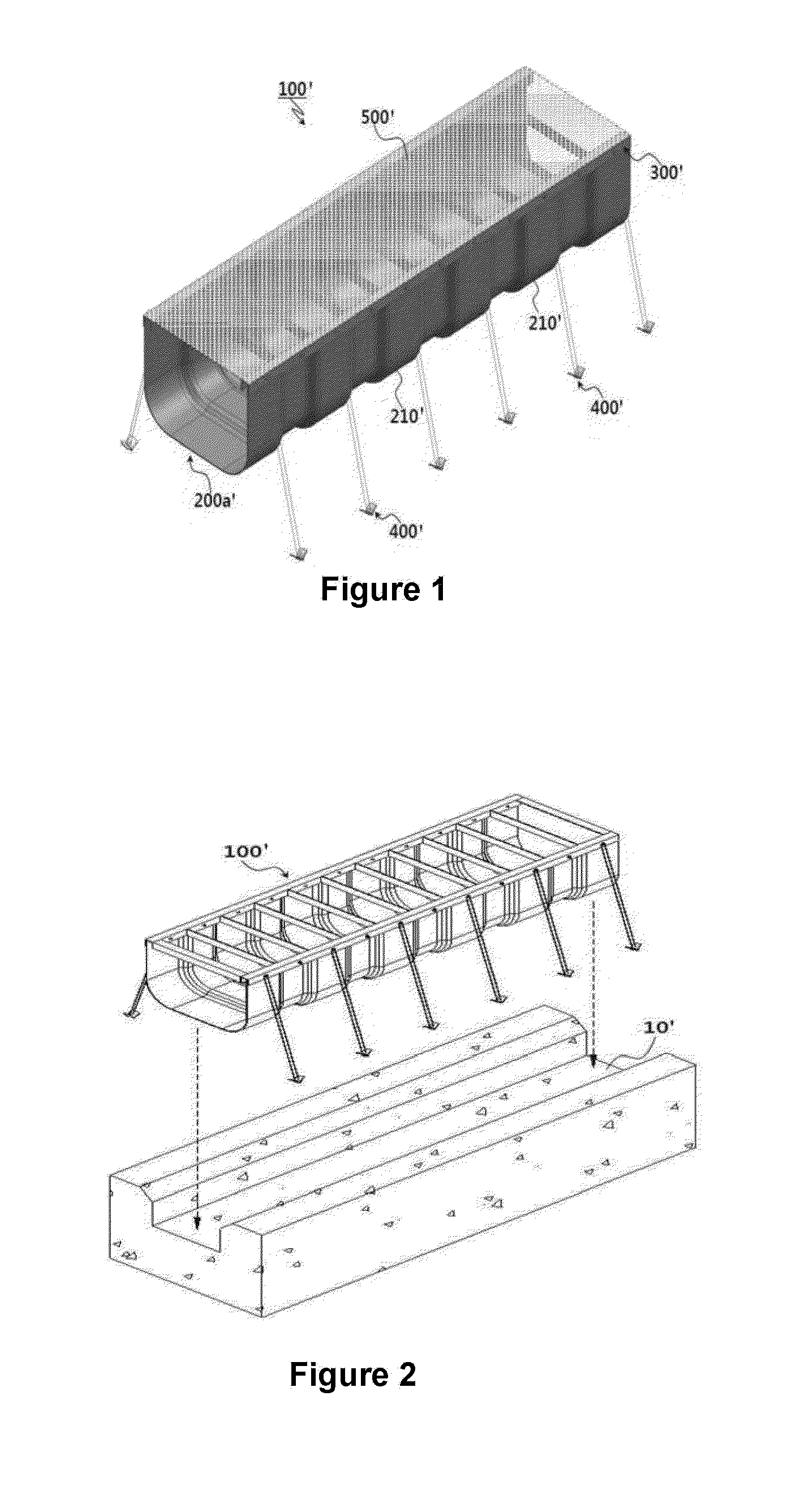 Prefabricated drain structure