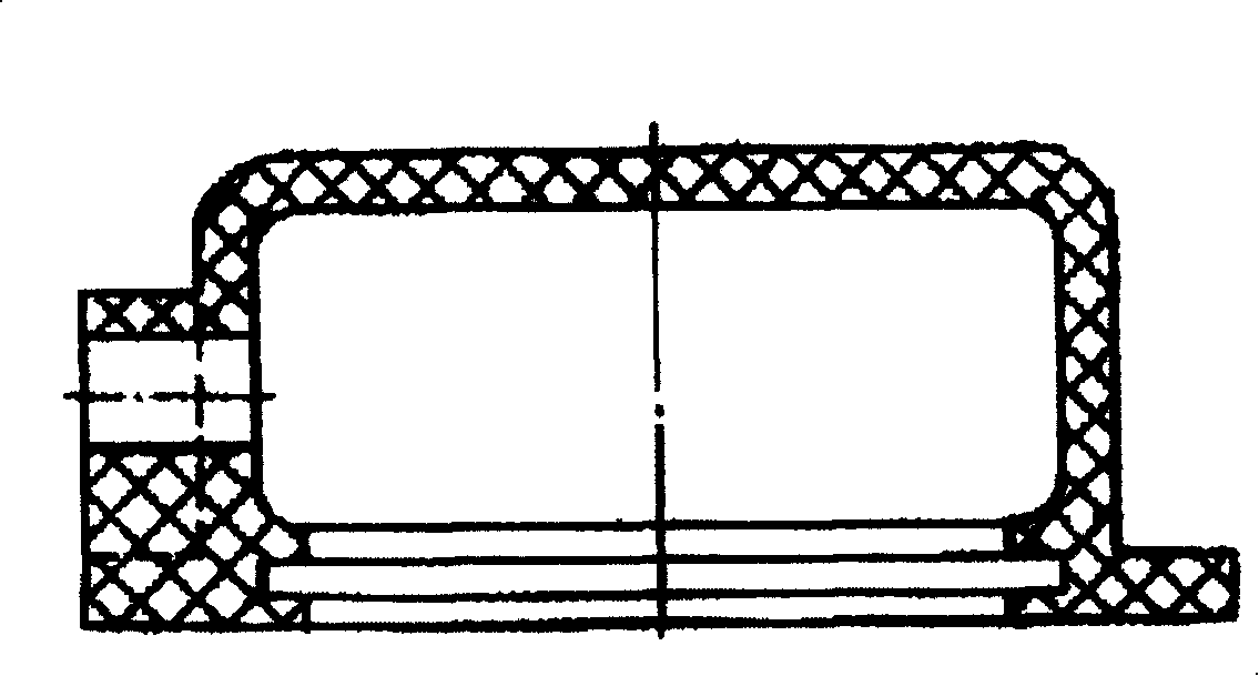 Contracting internal core withdrawing device used for plastic mould and its use method