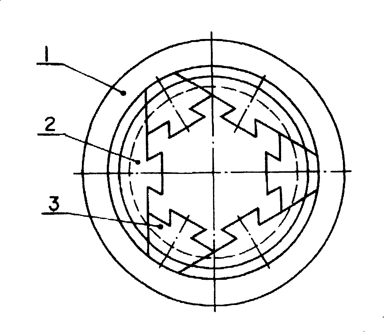 Contracting internal core withdrawing device used for plastic mould and its use method