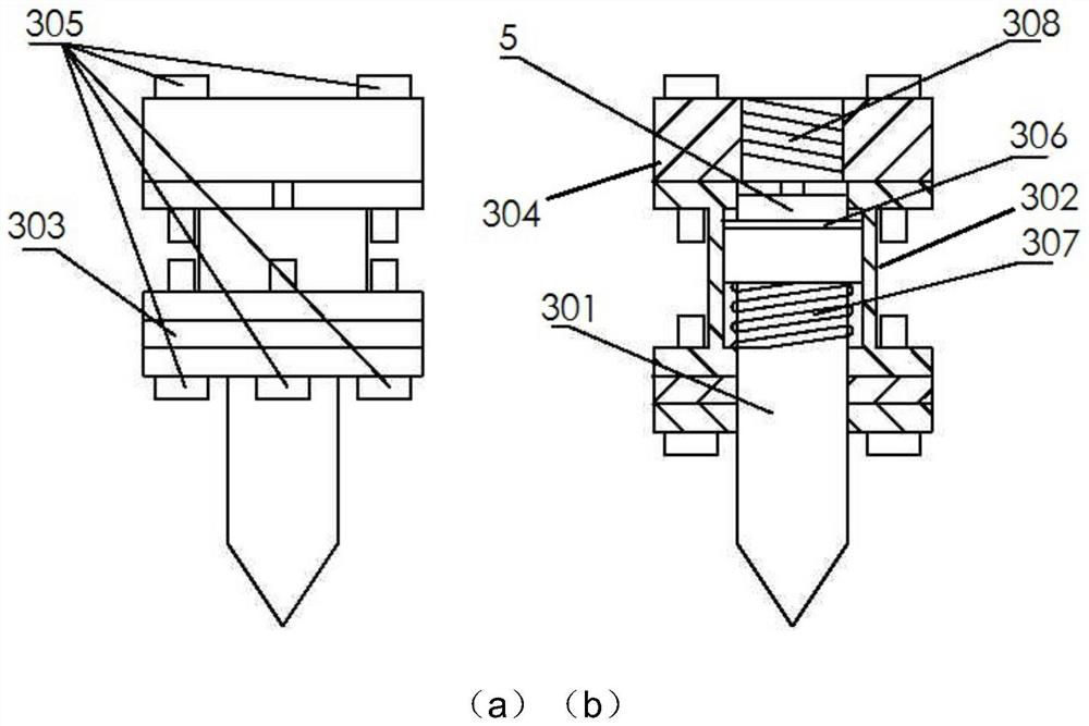 Metal thin strip three-dimensional forming system based on piezoelectric coupling control