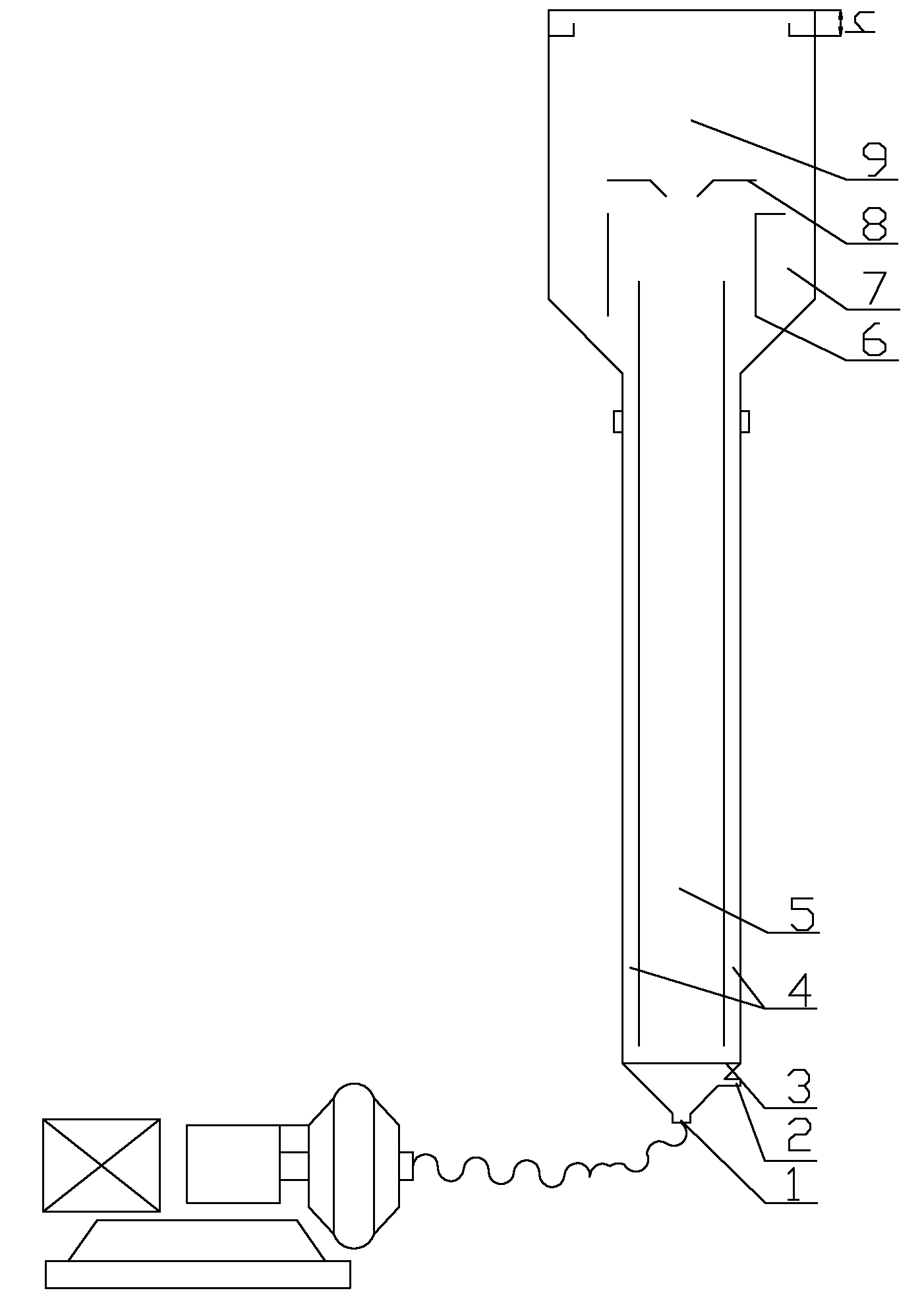 Three-phase biological fluidized bed