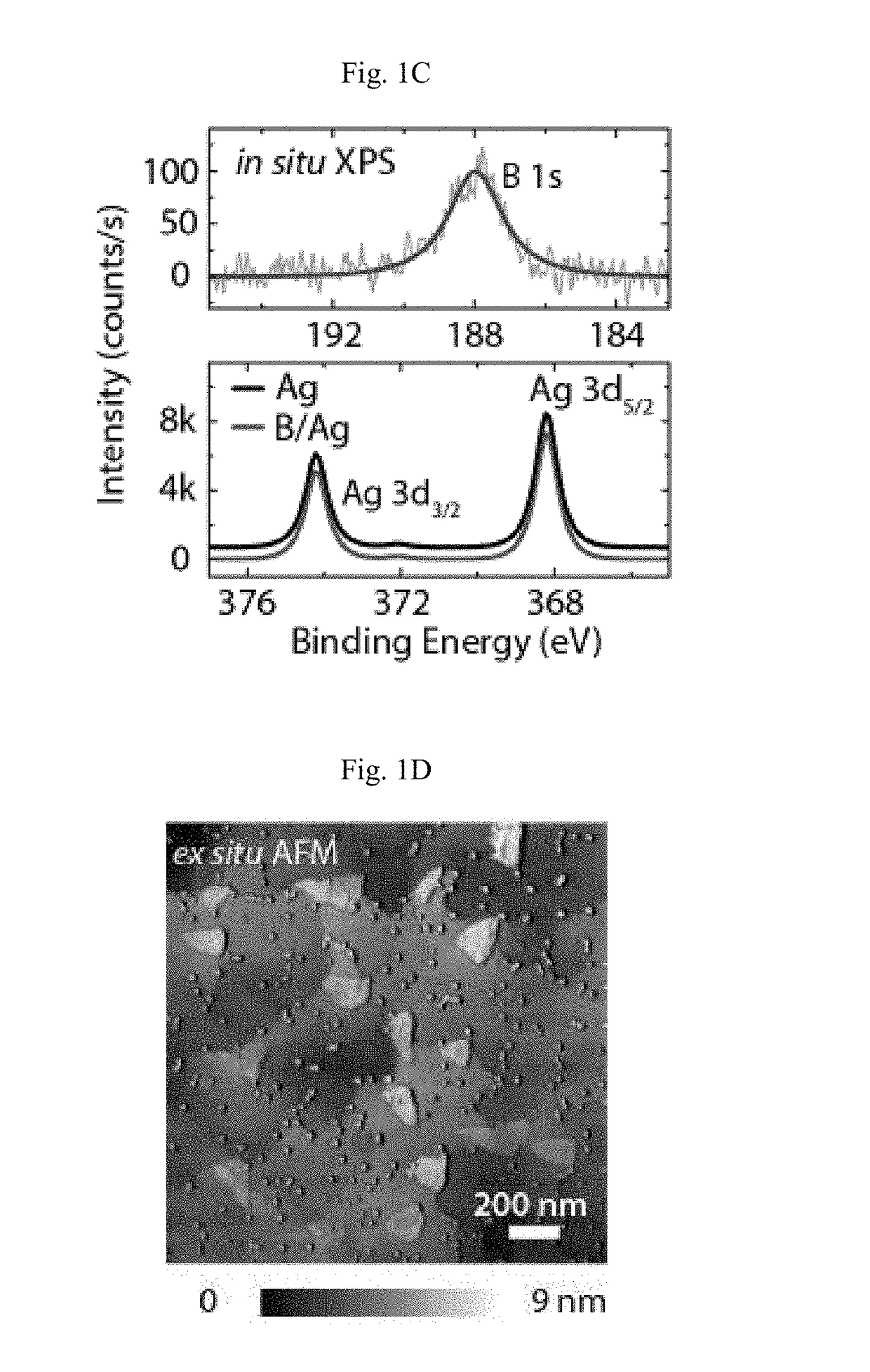 Electronically Abrupt Borophene/Organic Lateral Heterostructures and Preparation Thereof