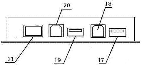 A bank teller operation information processing device