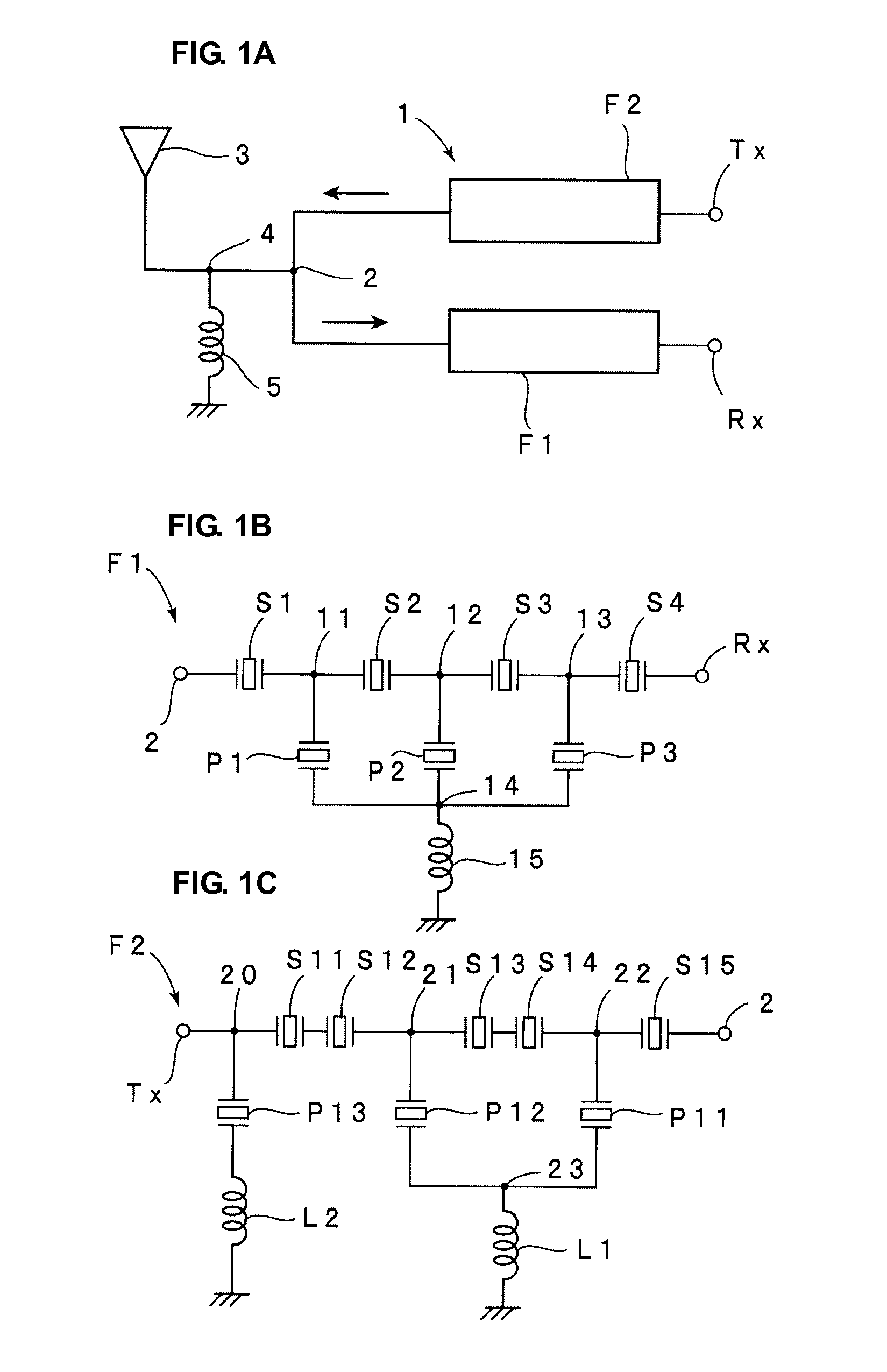 Branching filter