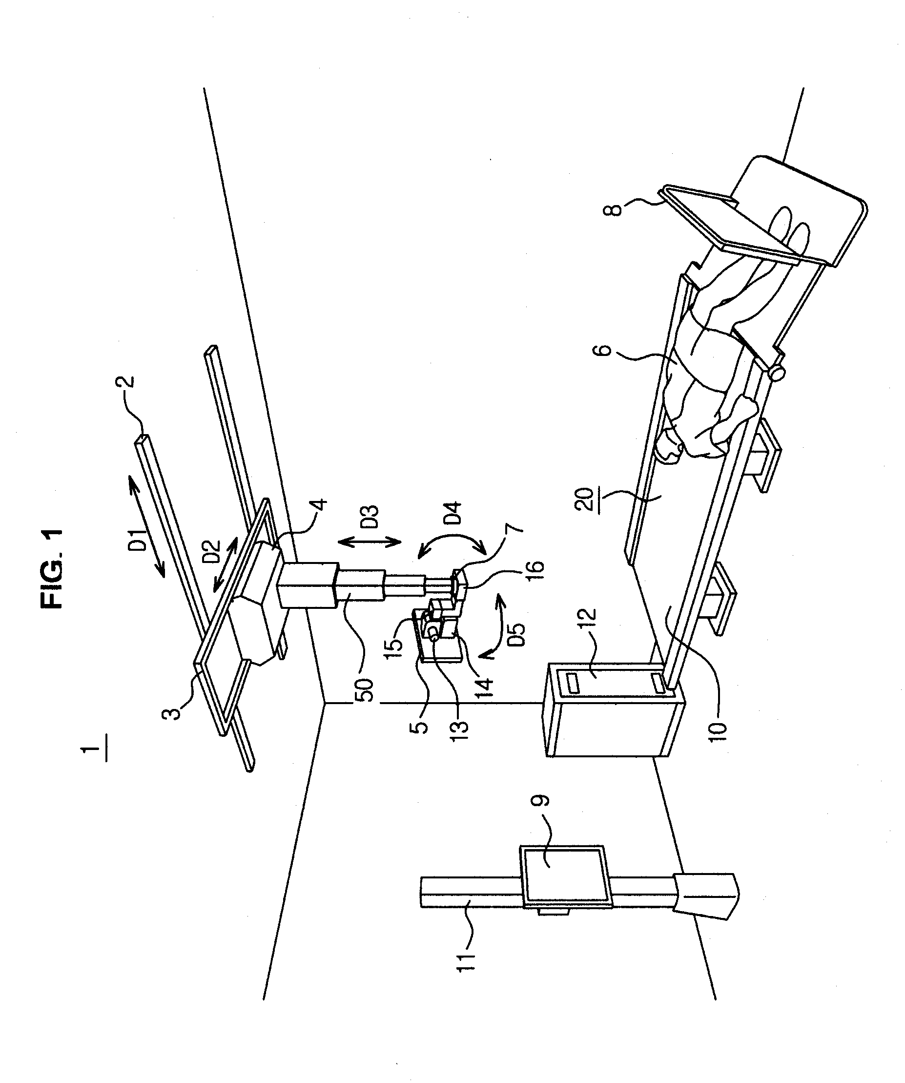 Patient table and x-ray imaging system having the same