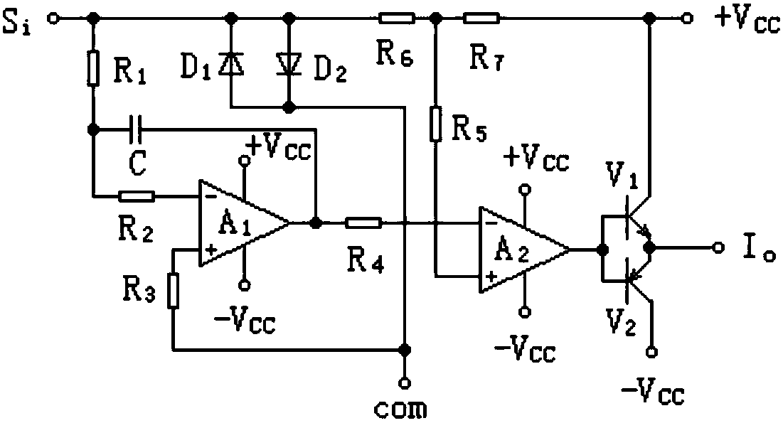A wide-range zero-flux current proportional converter