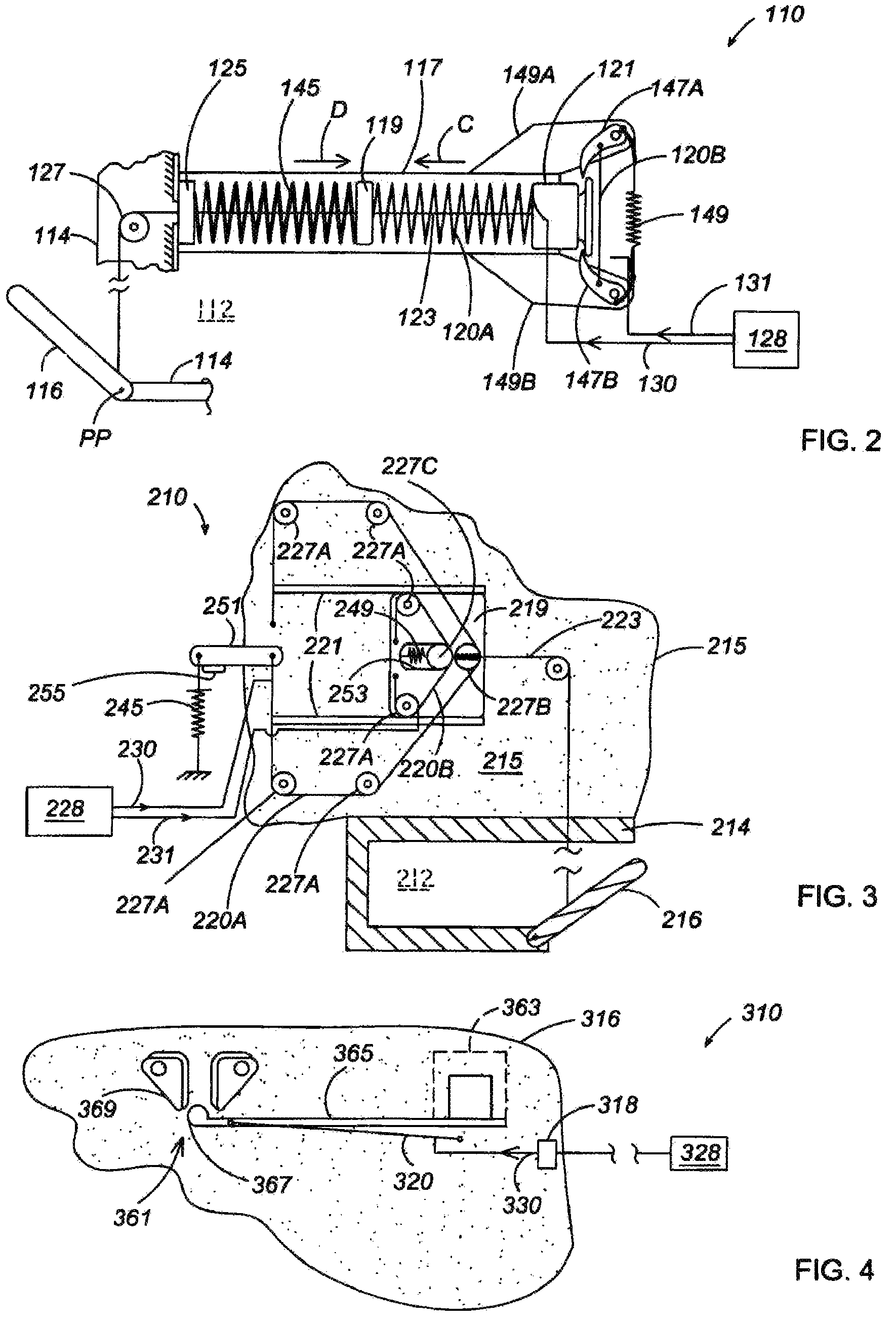Compartment access system with active material component and method for controlling access to an interior compartment