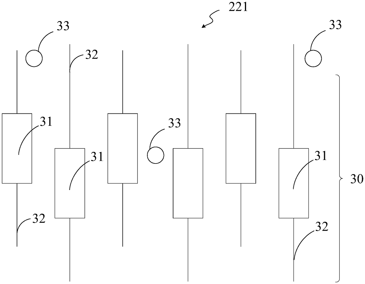 Display panel and frame substrate thereof