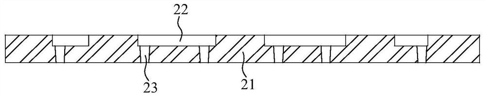 Substrate preparation method, substrate structure, chip packaging method and chip packaging structure