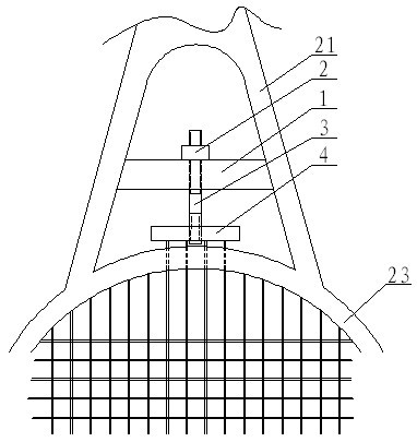 String drawing tension device for racket