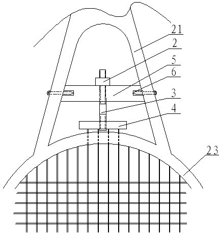 String drawing tension device for racket