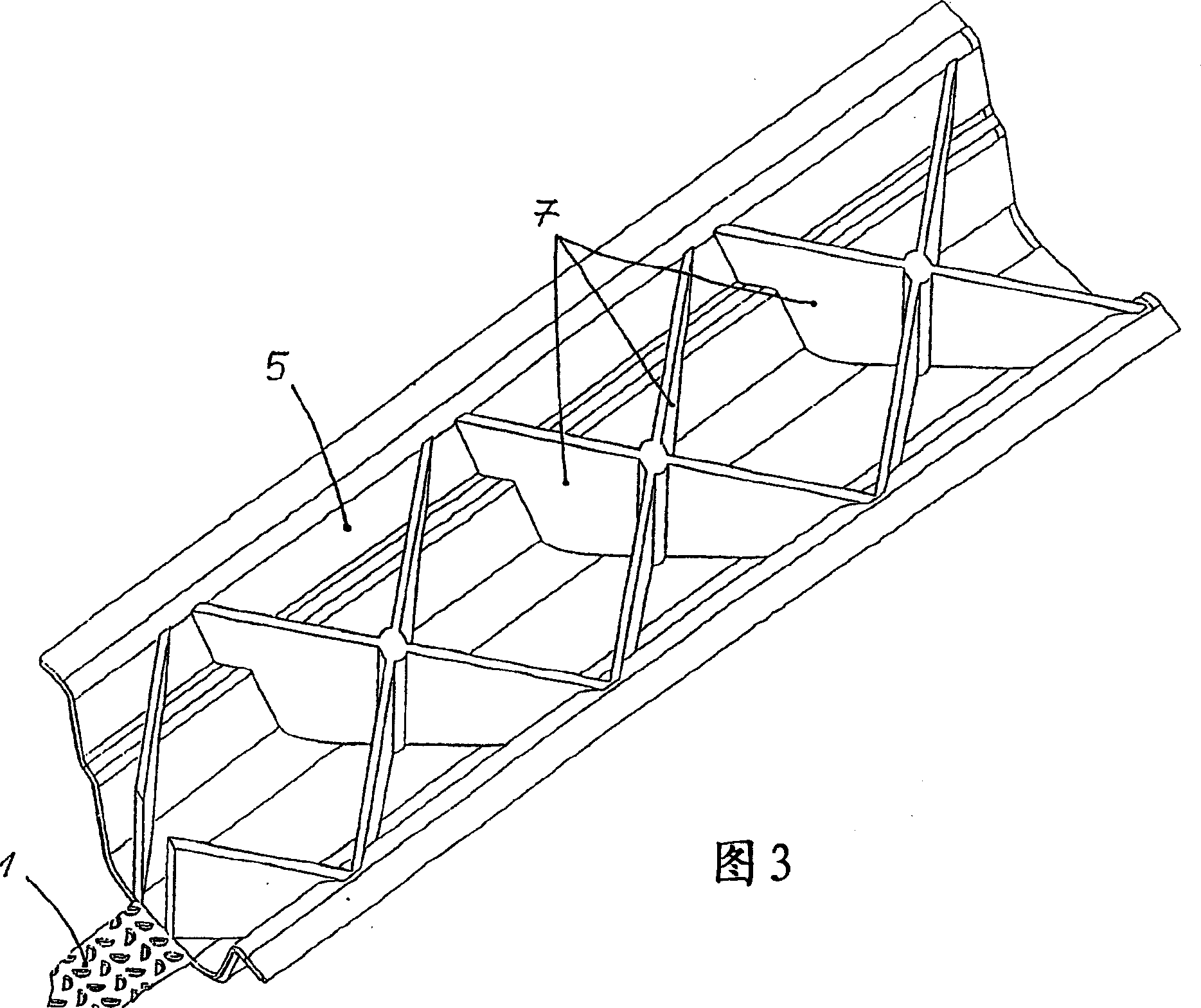 Lightweight component for bearing elements of motor vehicles