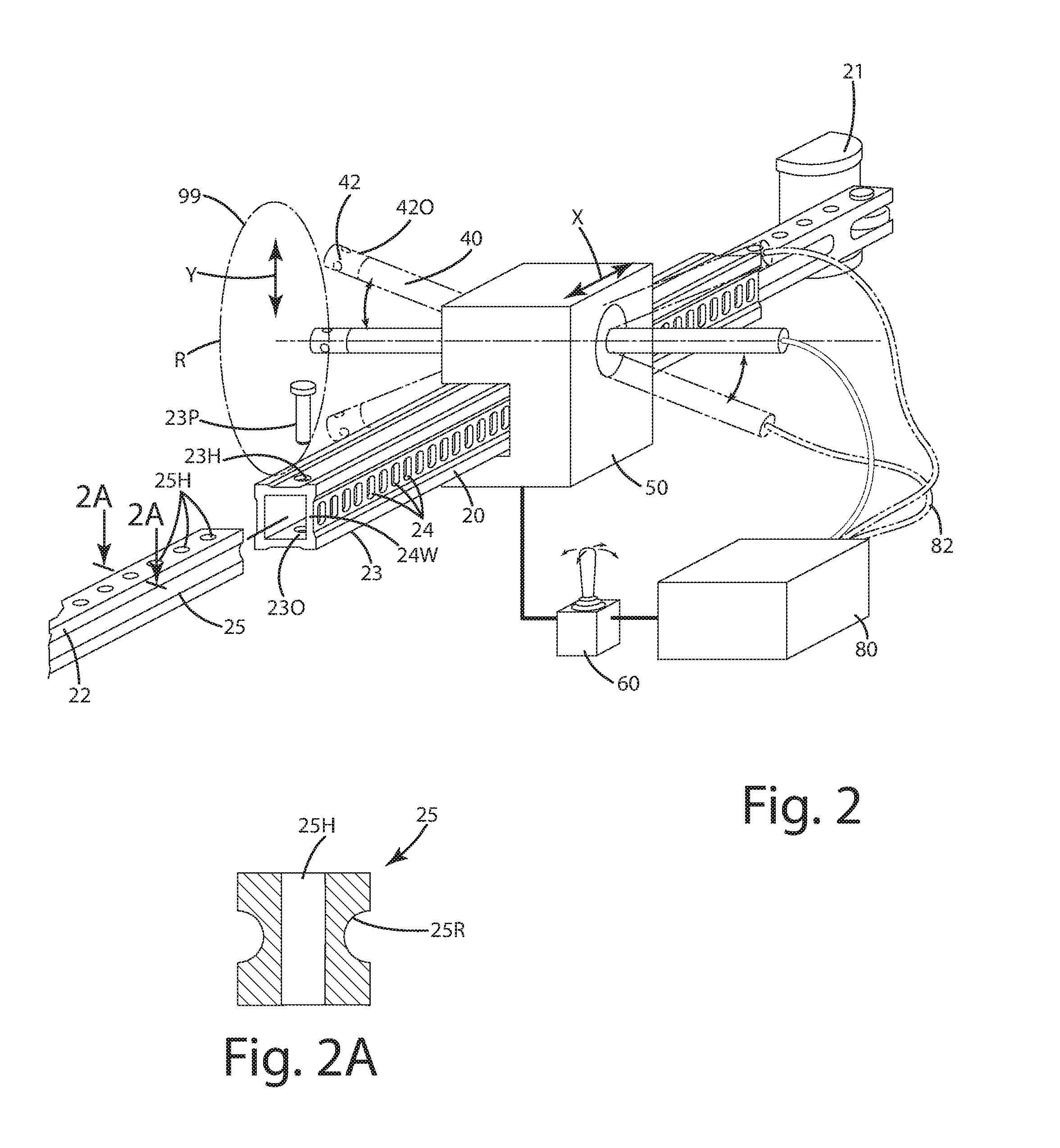 Magnetic mount for blasting equipment and related methods