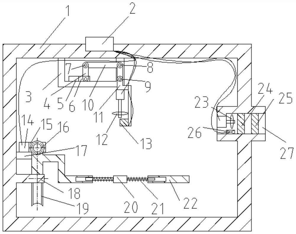 Shoe dryer capable of adjusting angles in all directions