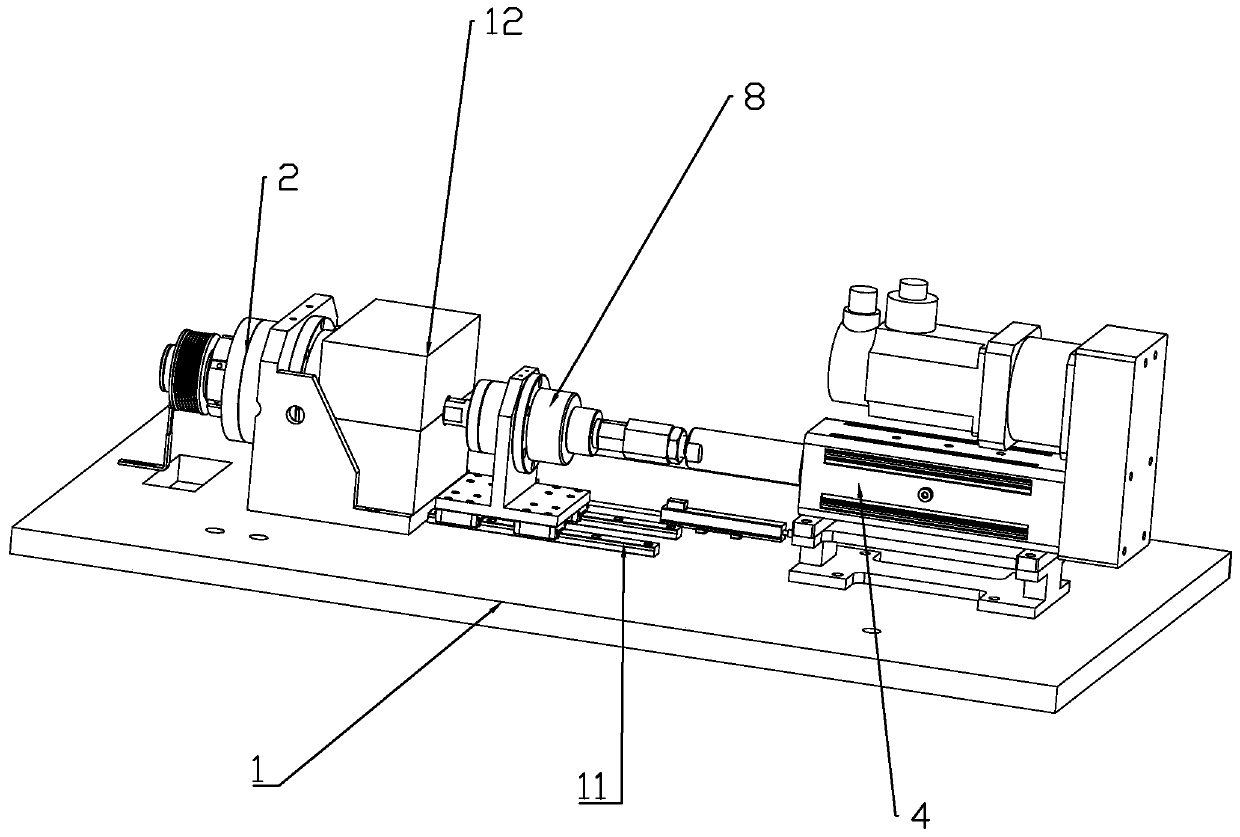 Test device for clutch release bearing