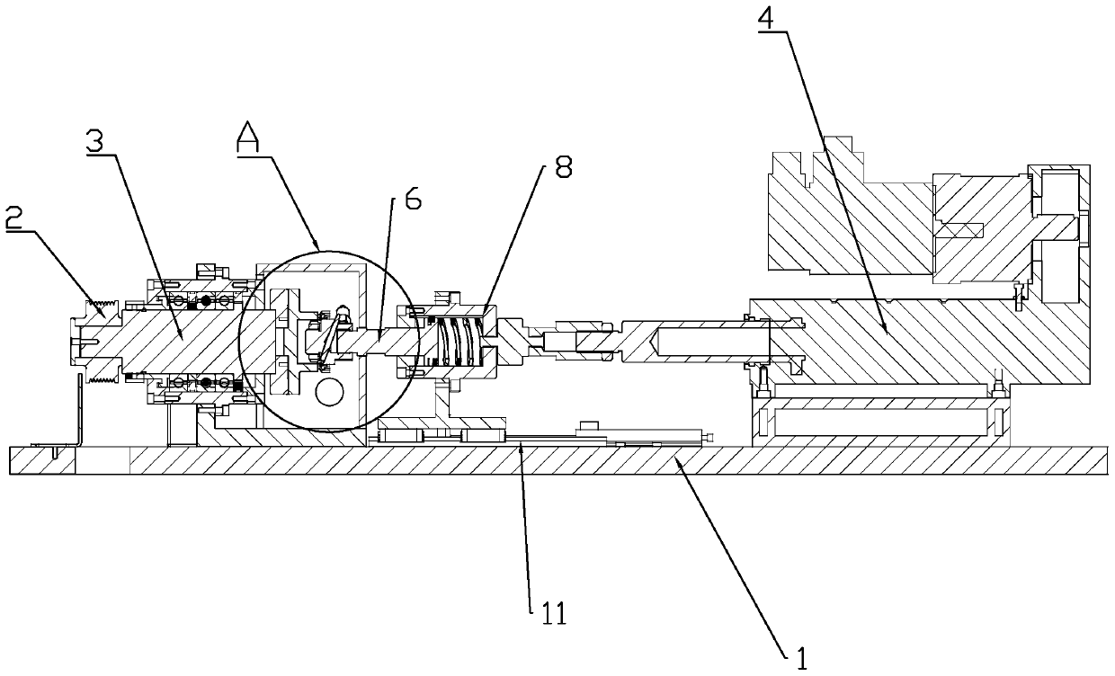 Test device for clutch release bearing