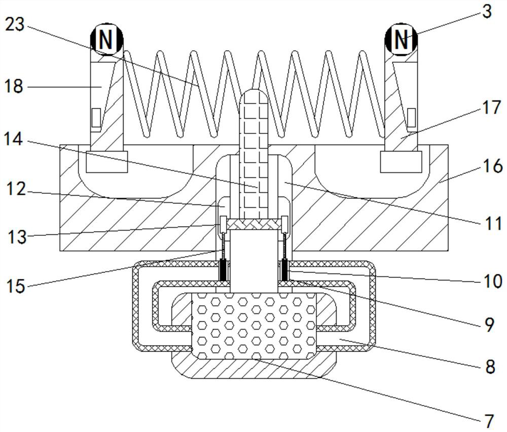 Spray head capable of controlling water flow rate according to environment temperature and automatically changing direction