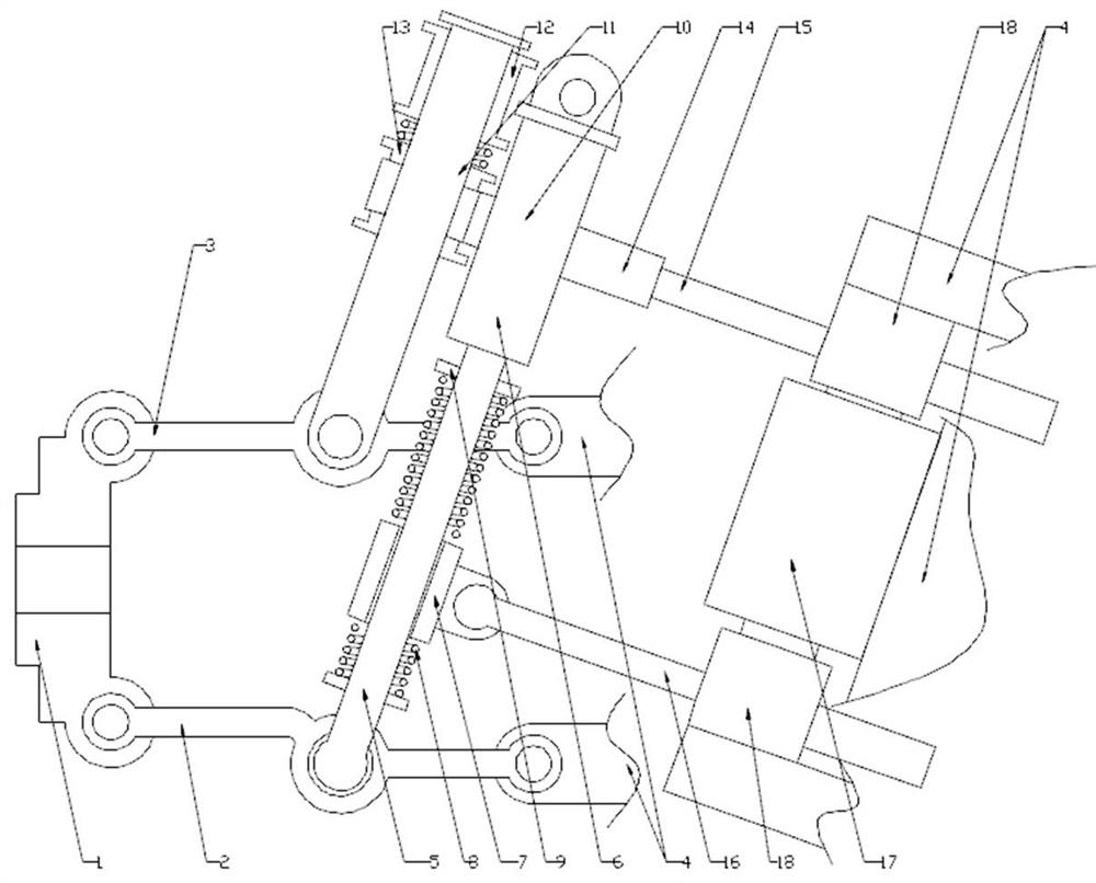 A motor-driven torque-converting suspension