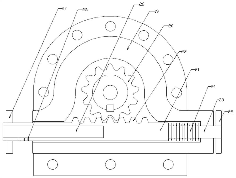 A motor-driven torque-converting suspension