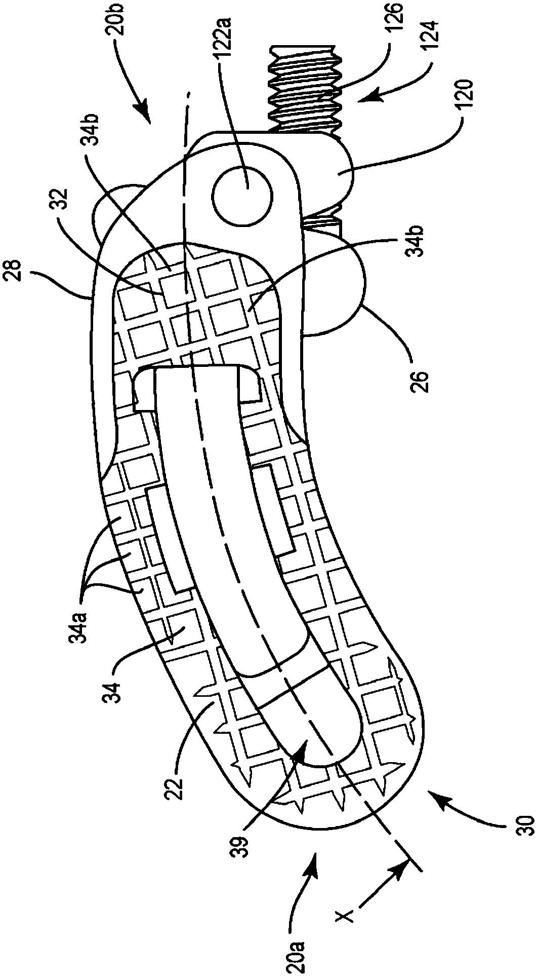 Expanding interbody implant and articulating inserter and methods of use