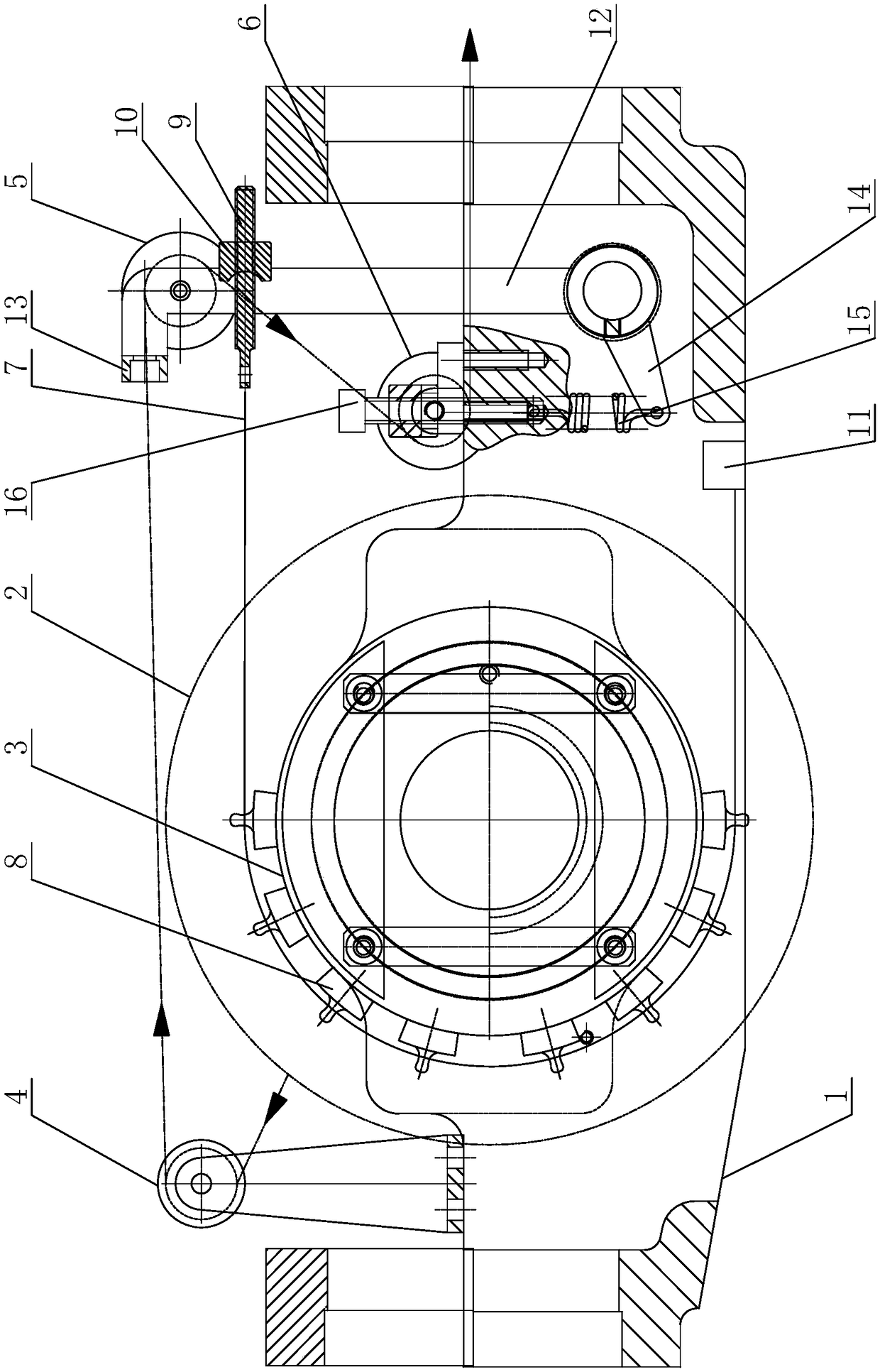 Stranding machine thread stand