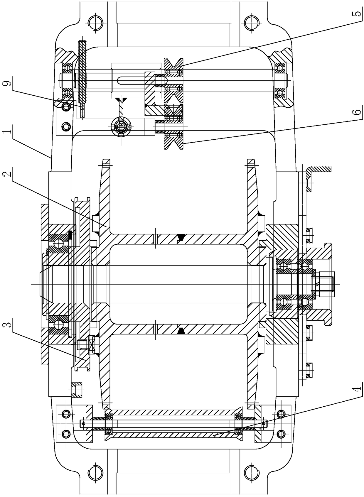 Stranding machine thread stand